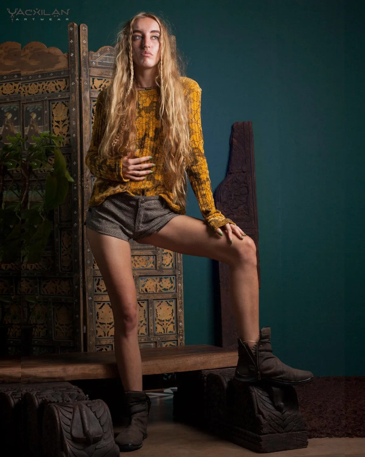 Shorties Woman / Cotton Zip - CAMALEON