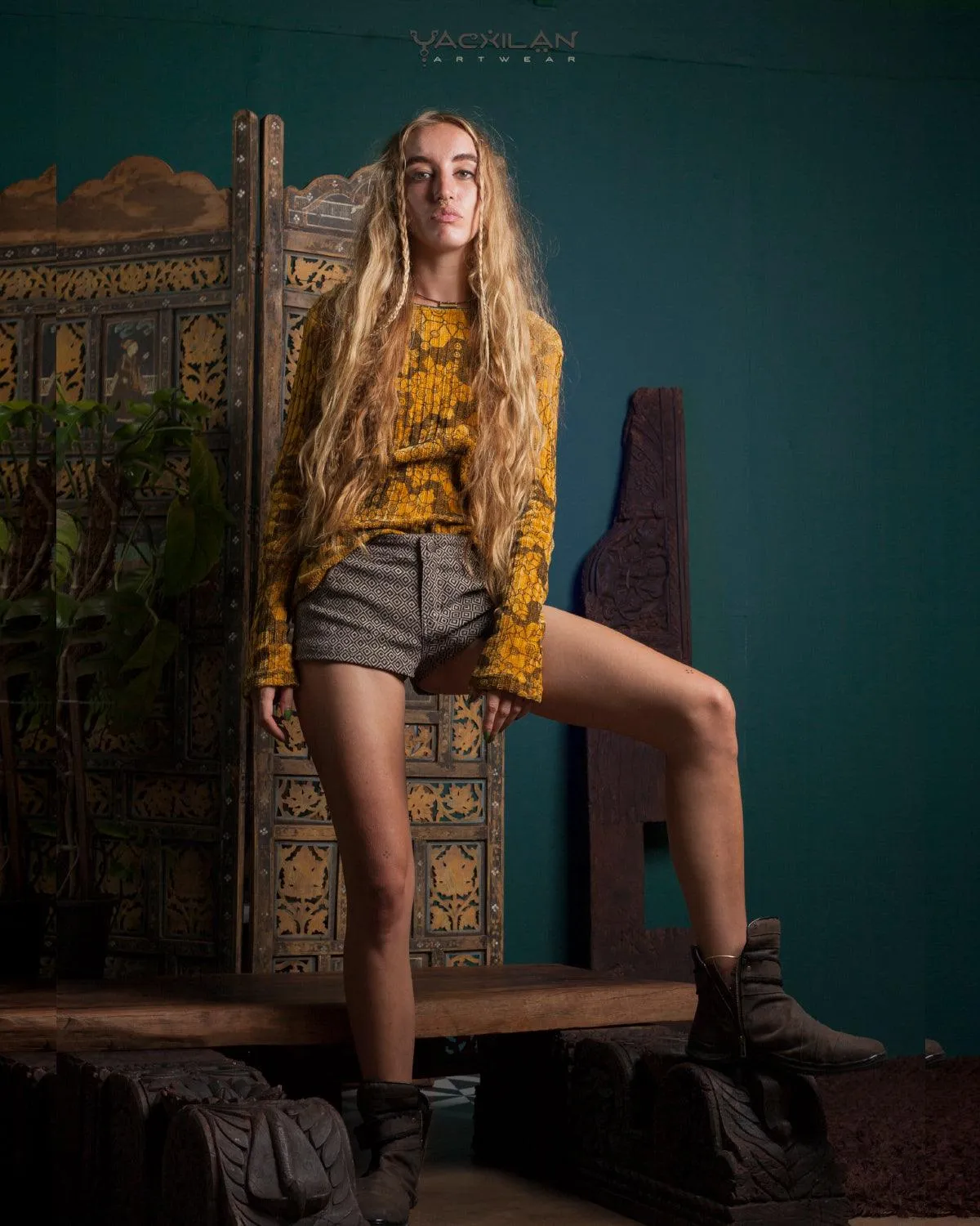 Shorties Woman / Cotton Zip - CAMALEON