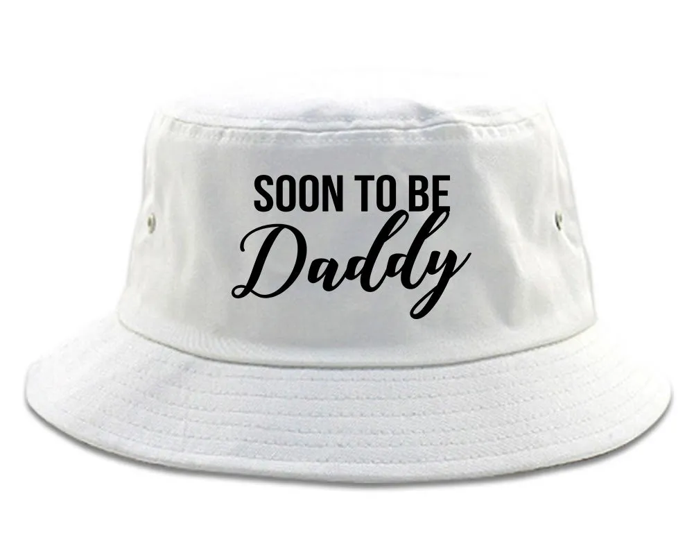 Soon To Be Daddy Pregnancy Announcement Mens Bucket Hat