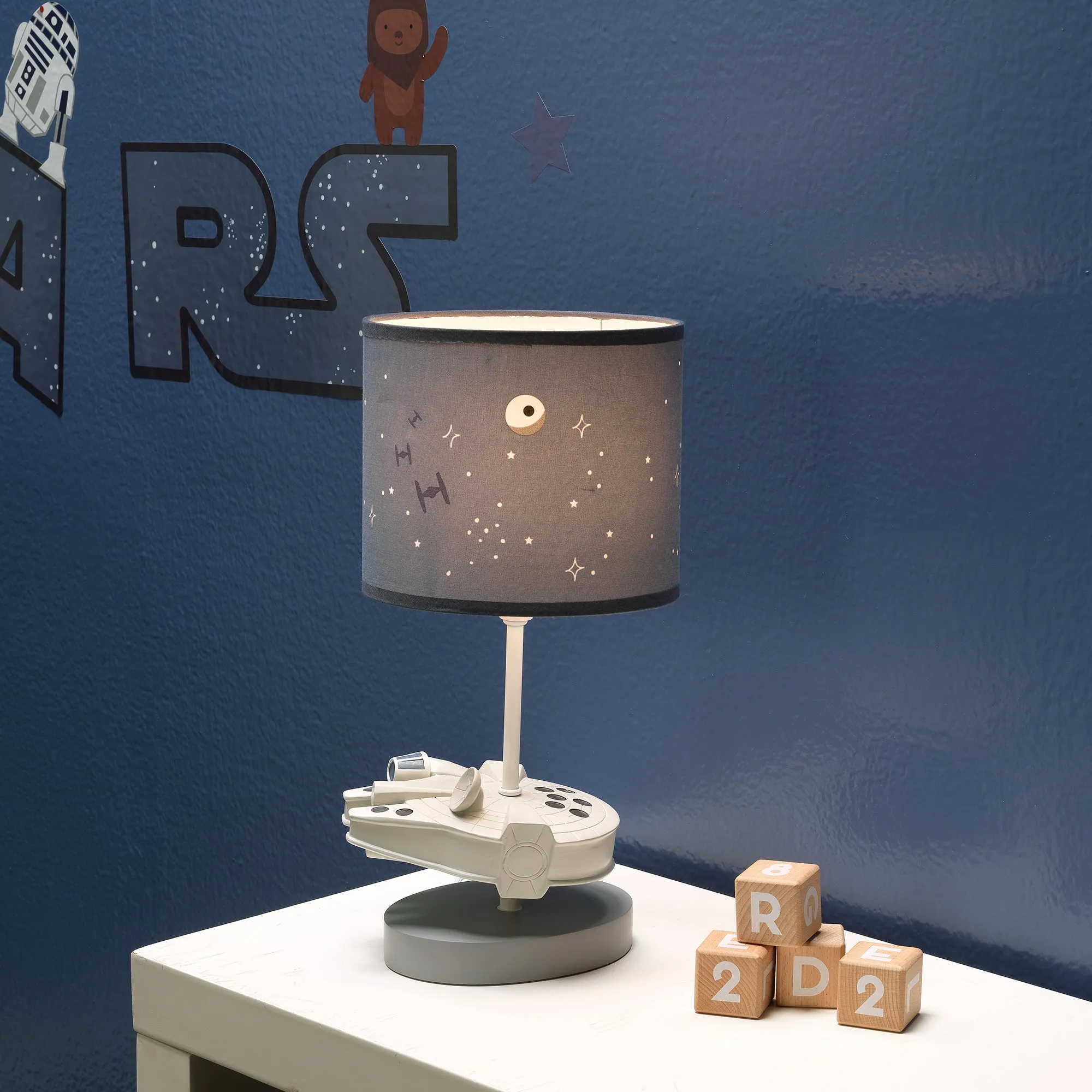 Star Wars Millennium Falcon Lamp with Shade & Bulb