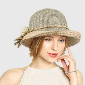 Summer Hat Women Straw Cap Big Brim Sun Hat For Girl Beach Hat