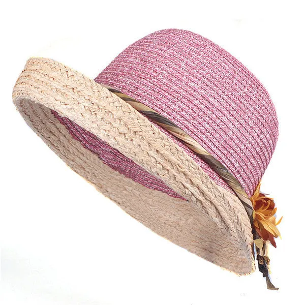 Summer Hat Women Straw Cap Big Brim Sun Hat For Girl Beach Hat
