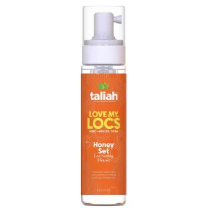 Taliah Waajid Love My Locs Honey Set Loc Setting Mousse 8 oz