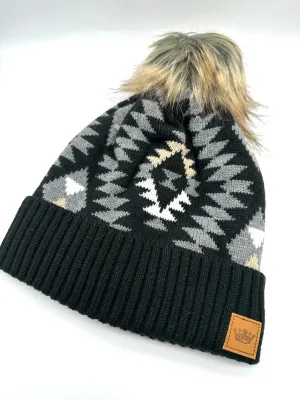 Tribal Multi Pom Hat