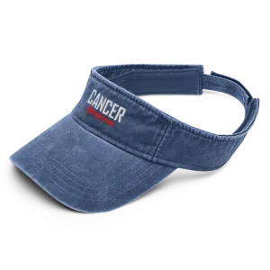 Vintage Cancer Survivor Tattoo Sun Visor