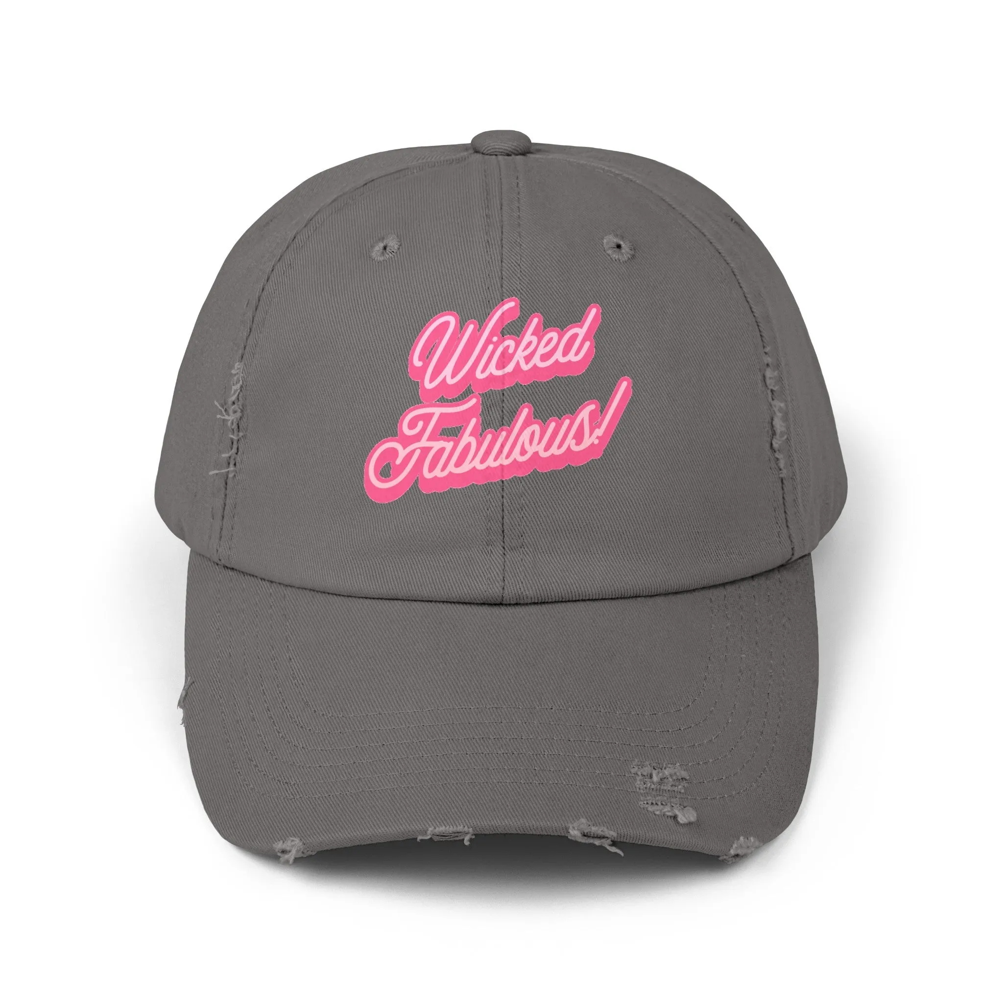 Wicked Fabulous - Distressed Cap